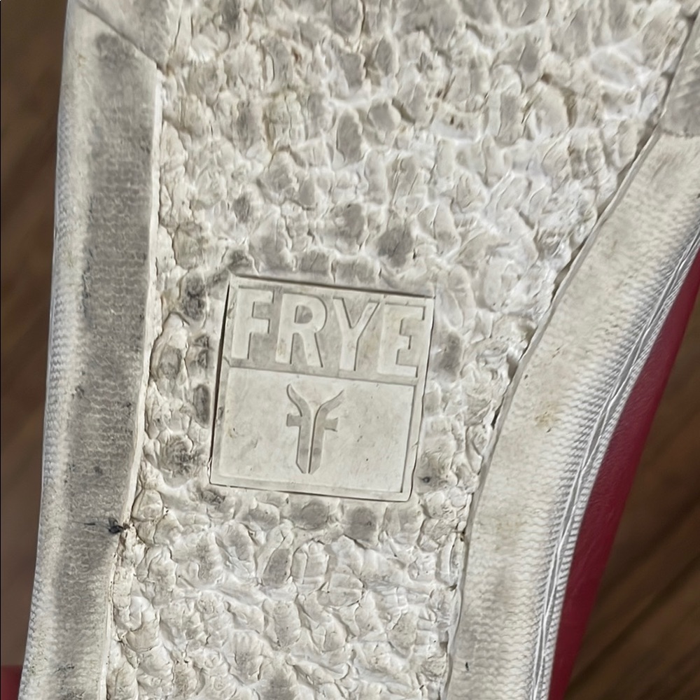 Frye Red Leather Sneakers for women - Picture 5 of 9